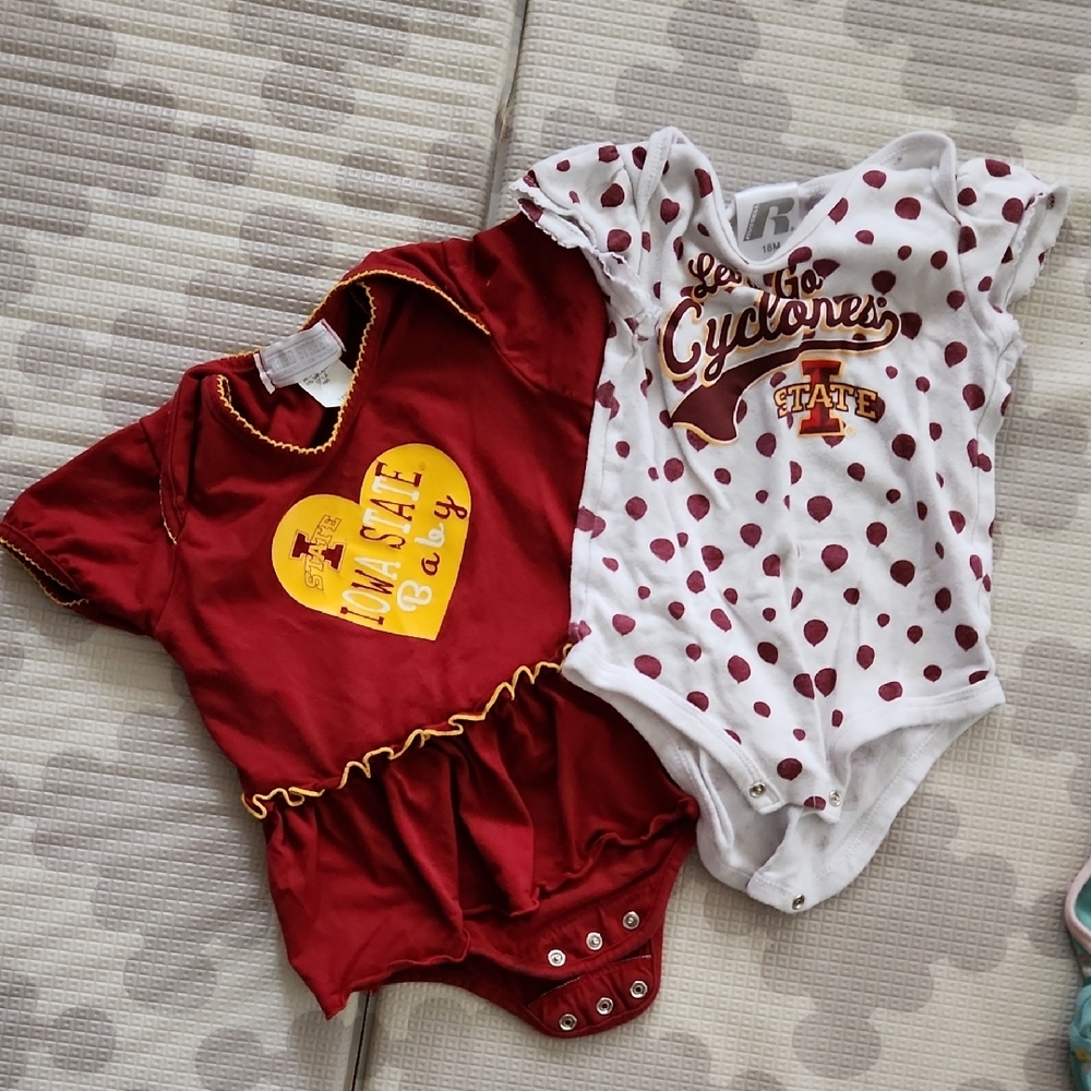Iowa State Baby Onesies Set